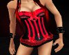 !DD! Toxic Red Corset