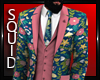 Floral Suit Jacket