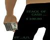 A/L   STACK OF CASH