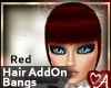 .a Hair Add Bangs RED