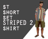 ST SHORT SET STRIPED 2