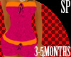 *SP*3-5mo Pink Jumper