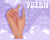 ☽ blushie nails ☾