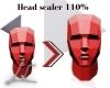L | Head scaler 110 %