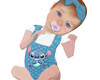 Bella baby stitch outfit