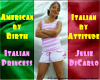 Julie with Italian Flag 