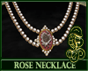 Rose Necklace Pink