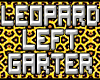 Leopard Left Garter