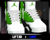 |U| Mint Green Jordans