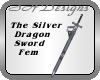 Silver Dragon Sword Fem