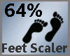 Feet Scaler 64% M