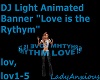 DJ Light Anim Banner Lov