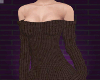 Chocolate Sweater Dress