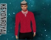 Red Wool Sweater 2/3