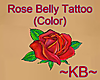 ~KB~ Rose Belly Tattoo
