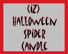 (IZ) Spider Candle