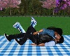Eskimo Kiss Laying