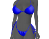 BLUE TANGA BIKINI