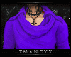xMx:Relaxed Purple Hoody