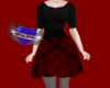 Plaid You're Mine rd/bk