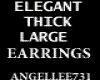 ELEGANT LARGE EARRINGS