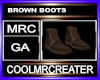 BROWN BOOTS