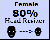 Head Scaler 80% Female