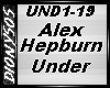 *D* Alex Hepburn UNDER