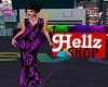Julie Purple Long Dress