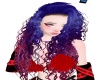purple&pink curly
