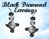 (MSis)Bl Diamond Earring