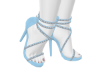 Blue diamond heels