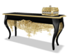 Black Gold Tall Table