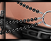 `P Pearl Chains blk