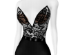 5H Black Lace Dress