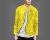 Leather Jacket Yellow