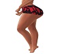 red hearts shorts