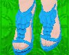 Candy Blue Heels
