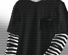 D . Black striped