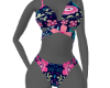 Floral Bathing Suit 2pc
