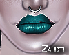 Turquoise Fantasy Lips