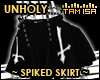 !T Unholy Spiked Skirt