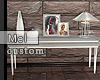 Mel* L Table Custom