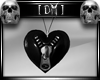 [DM] Zip Heart Necklace