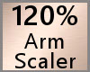 Arm Scaler 120% F