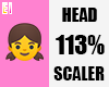 Head Scaler 113%