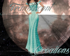 (T)Midevil Gown Teal1