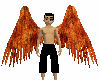 Fire angel wings
