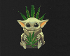 Baby Yoda Weed Mask