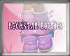 Pink Rockstar Booties